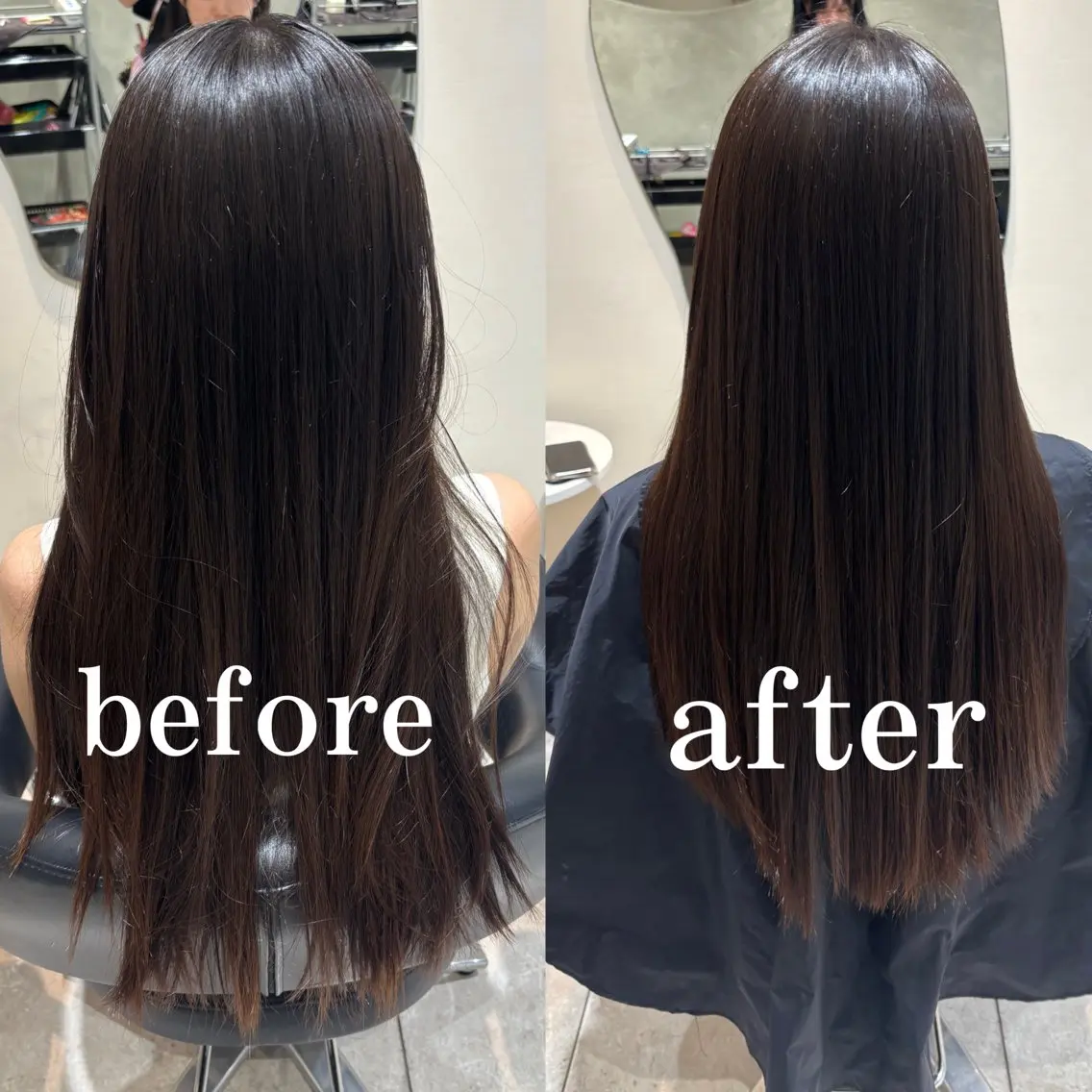 ロング 縮毛矯正 縮毛矯正 🧸艶髪🫧🎀 岡由紀乃のヘアスタイル