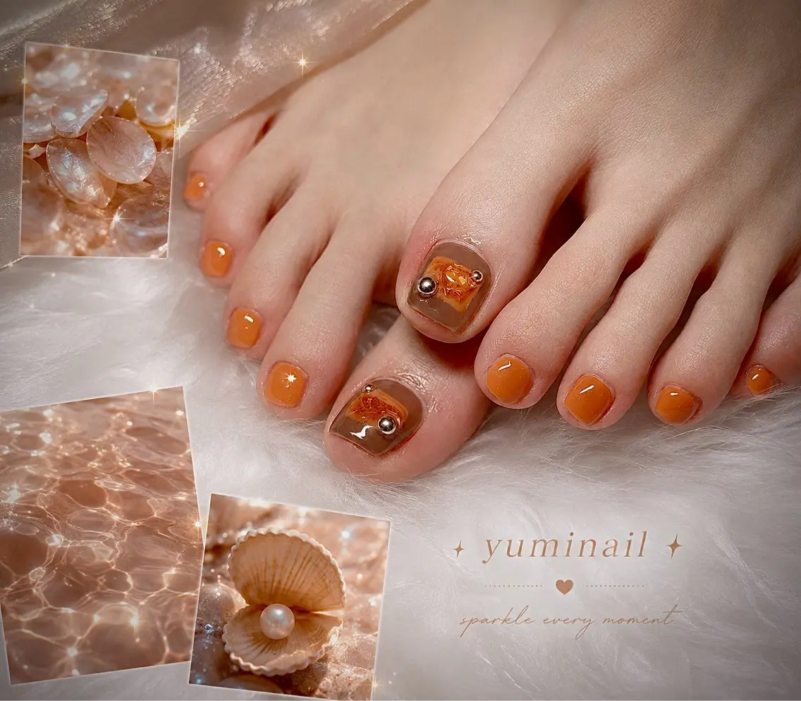 ネイル フットネイル Yumi nailのネイルデザイン