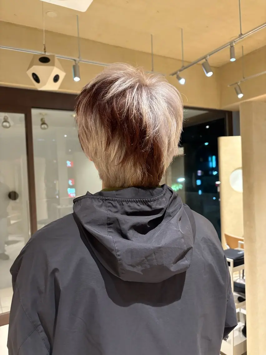 カラー メンズ ヘアカラー 中目黒 akaneのヘアスタイル