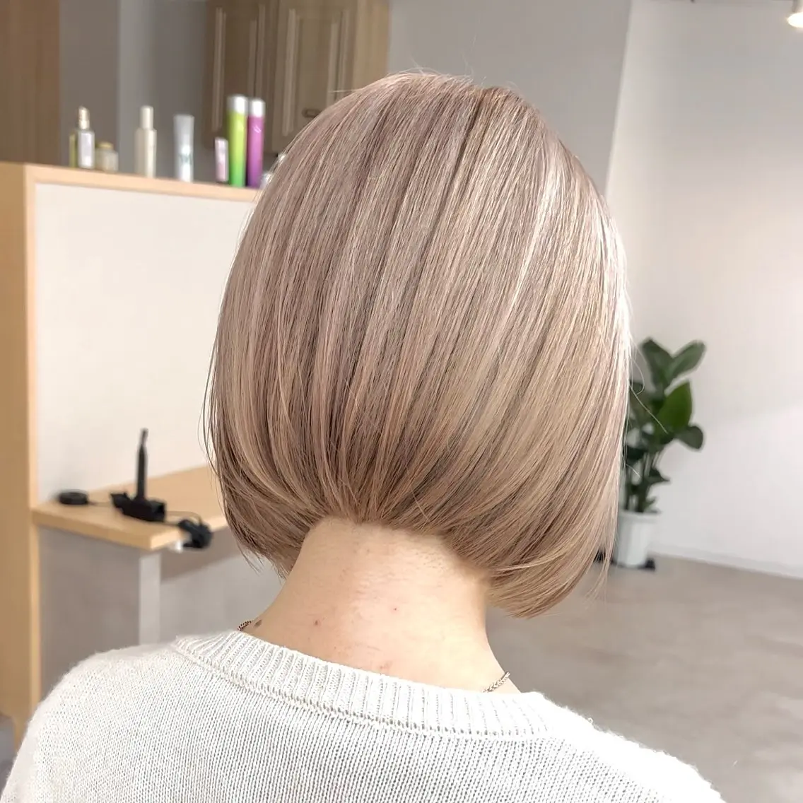 【2回ブリーチ】ケアブリーチ+カット+ブリーチ専用トリートメント(ロングの方もOK🙆‍♀️)の写真