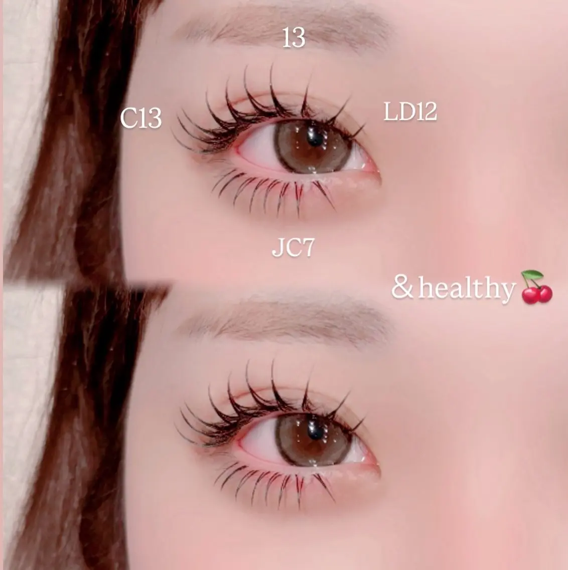 【🌼上下セットメニュー🌼】フラットラッシュ120〜140本&40本の写真