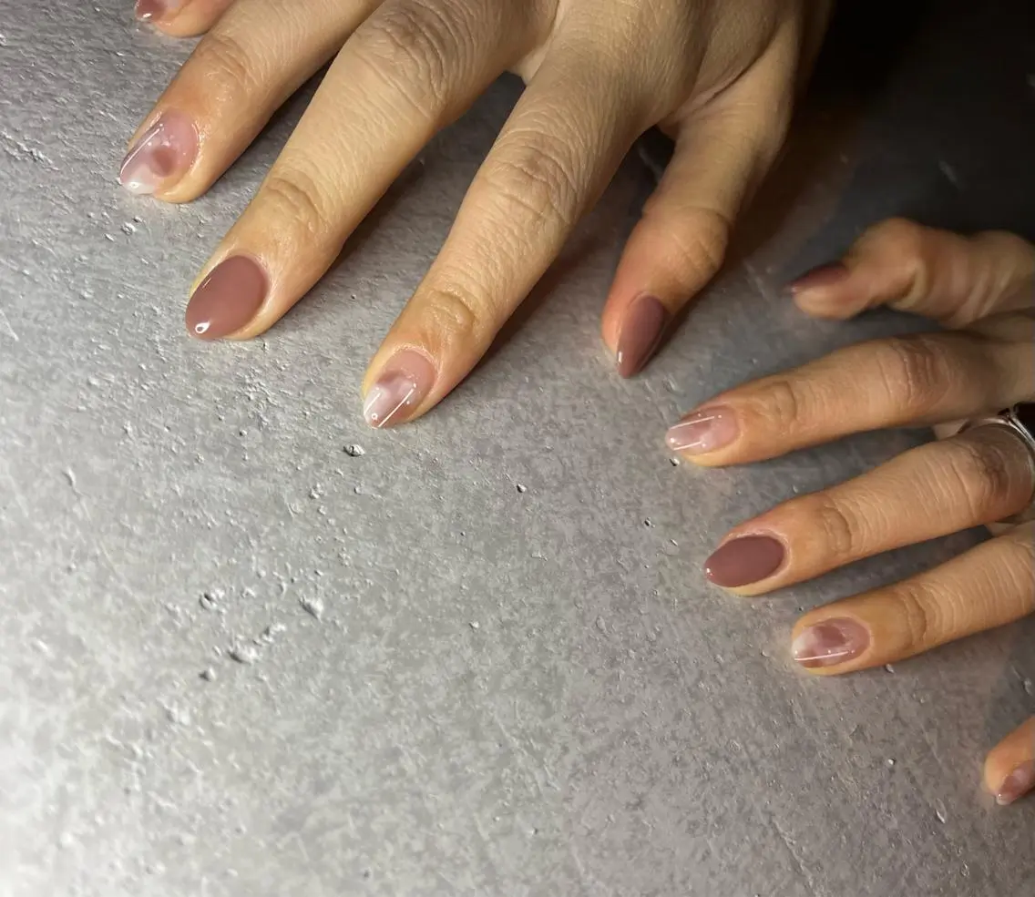 ネイル ハンドネイル 🤎Two ERI🤎のネイルデザイン