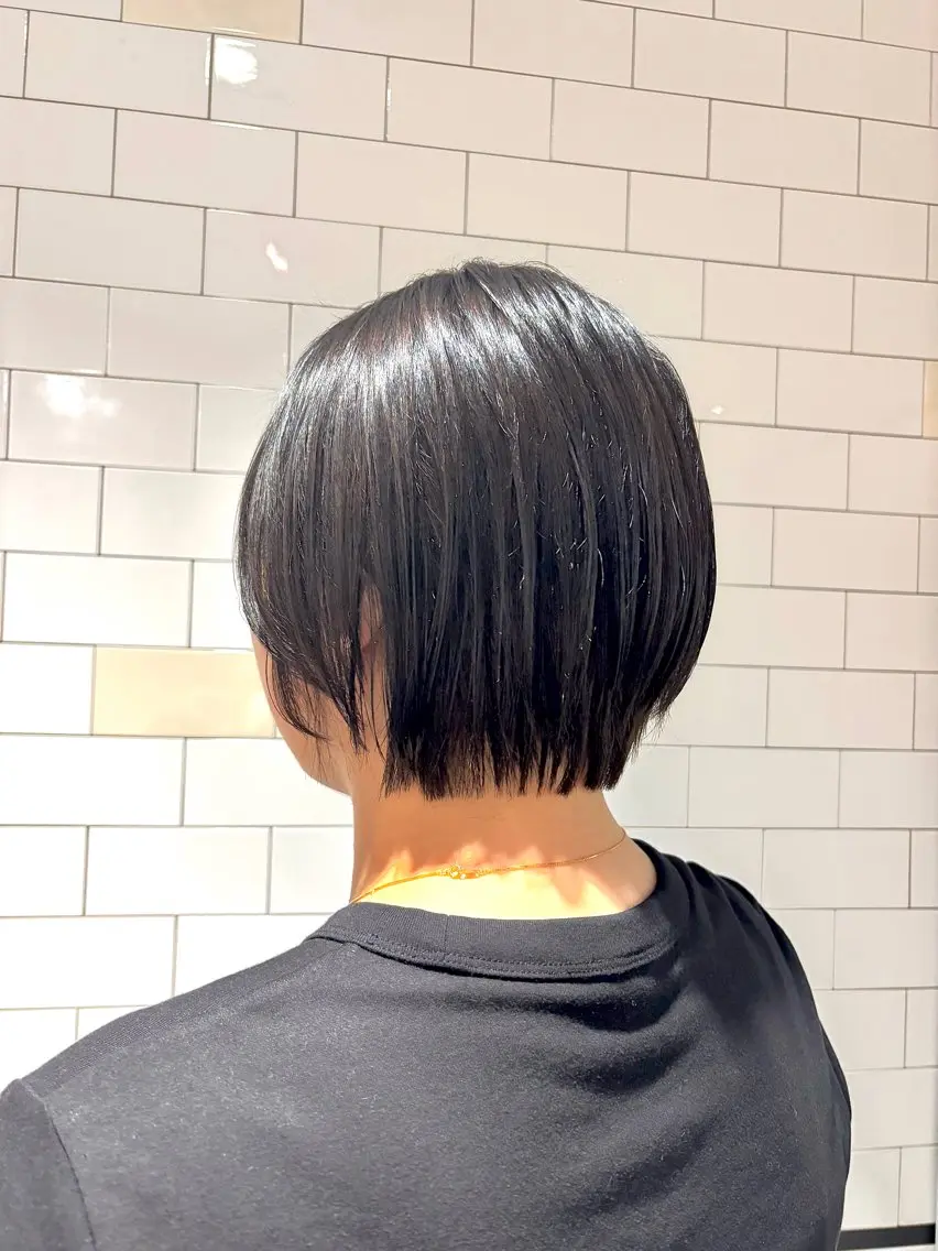 ショート ショートヘア トリートメント たなかあゆ✨ ショートカット渋谷のヘアスタイル