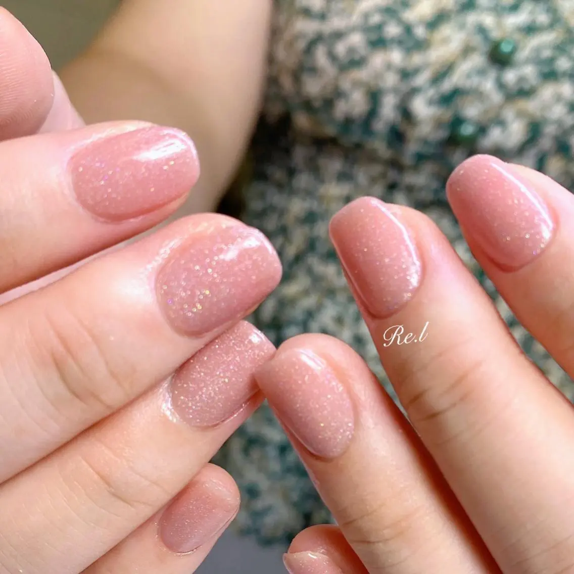 ネイル モチの良さ◉ フィルインネイル♡のネイルデザイン