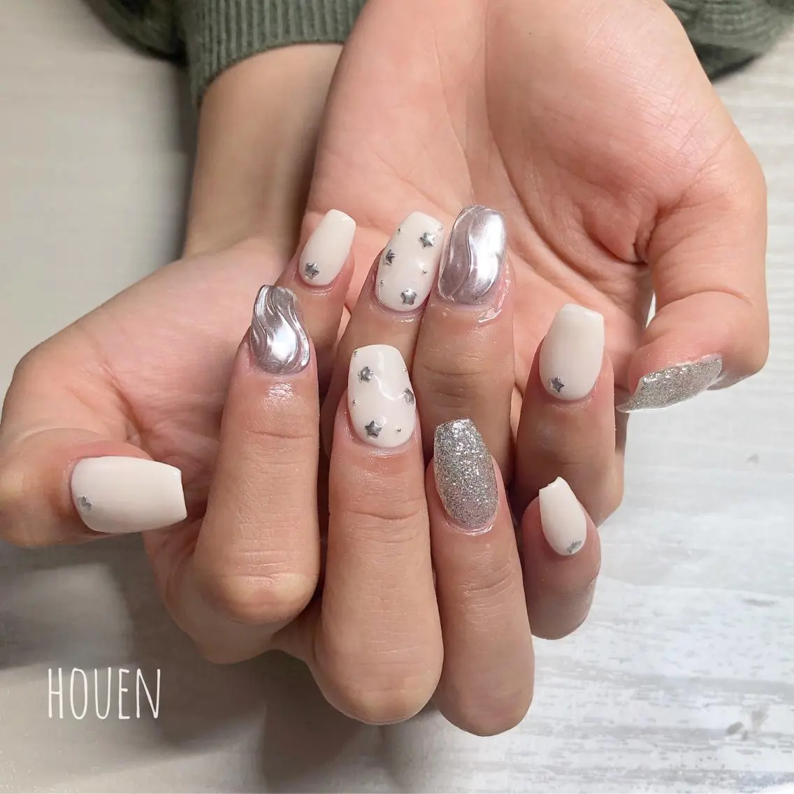 ネイル スカルプネイル I pinknail 韓国風·持ち込み専門のネイルデザイン