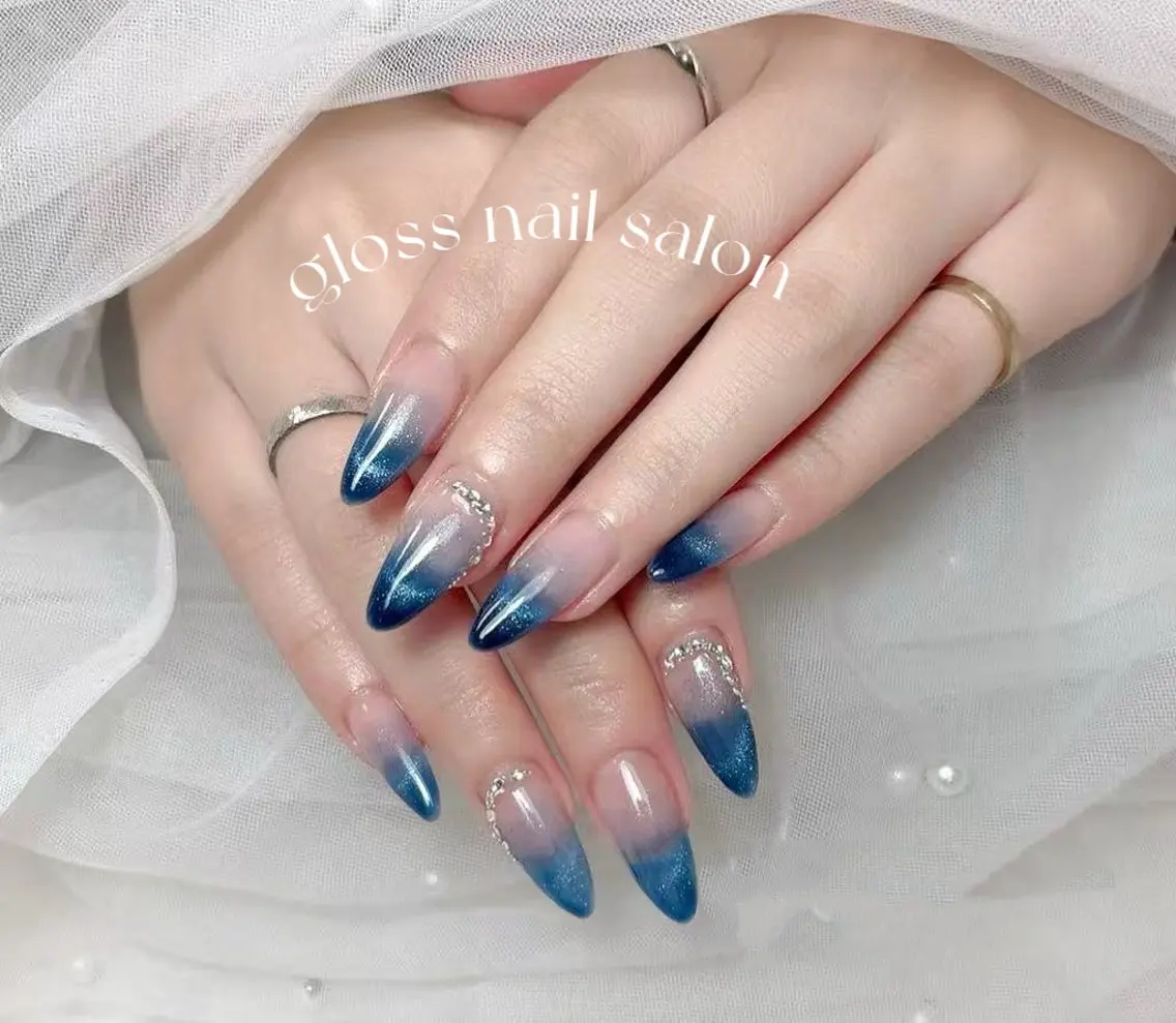 ネイル ハンドネイル ゆり🌷 gloss nailのネイルデザイン