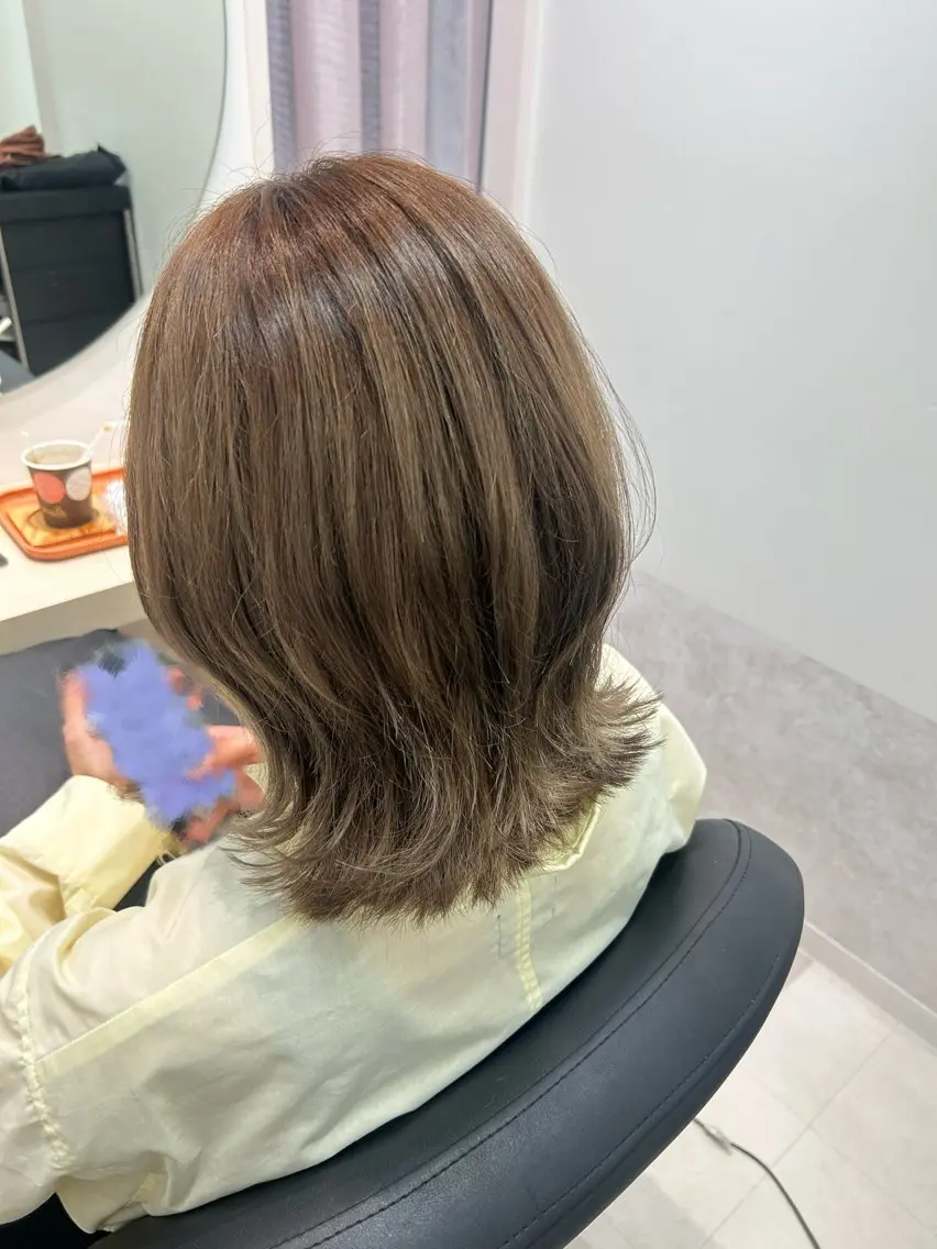 カラー ヘアカラー リリ カのヘアスタイル