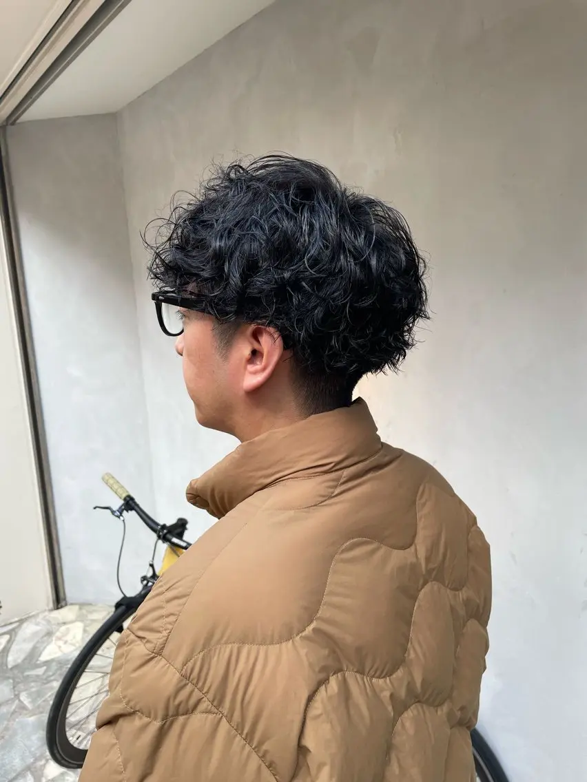 ショート メンズ メンズパーマ カット パーマ 畠山 渚のヘアスタイル