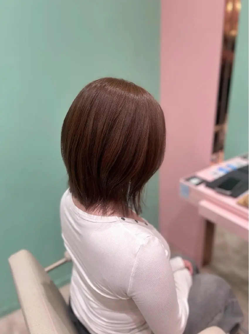 ショート カット 🍒Megumi🍒 /暖色寒色系カラーのヘアスタイル