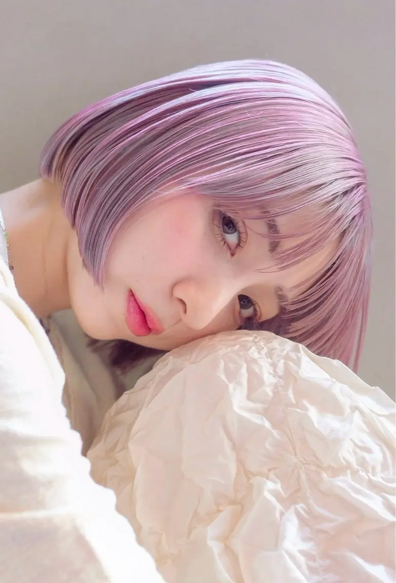 ロング ヘアカラー 悠吏 ／艶感／透明感カラーのヘアスタイル
