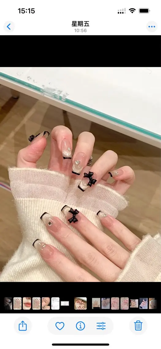 ネイル 長さ出し専門パーツ jenniferのネイルデザイン