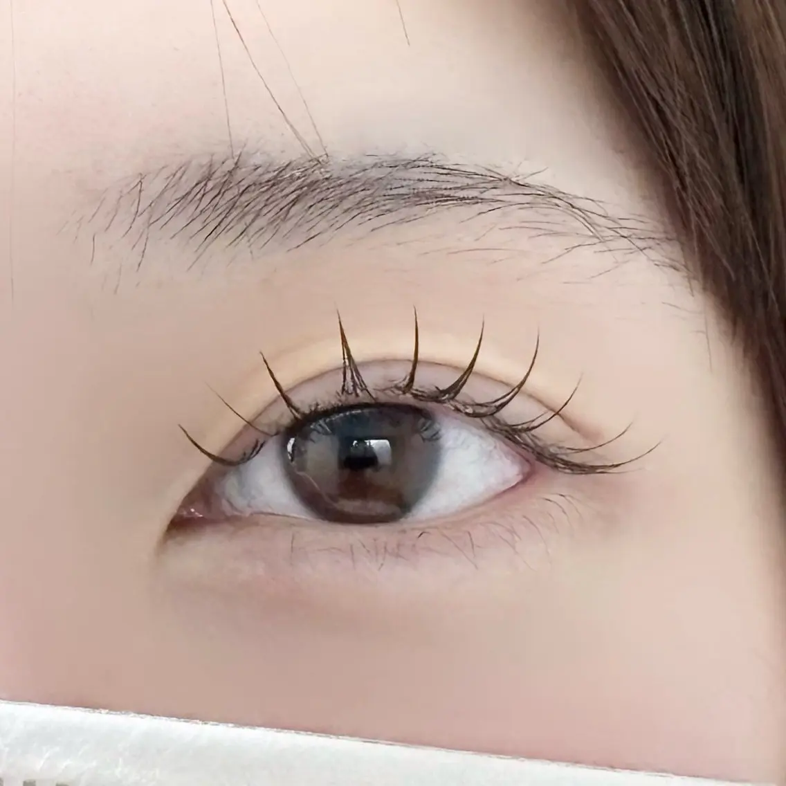 CCカール限定フラットラッシュ 50/50 (両目100本)の写真