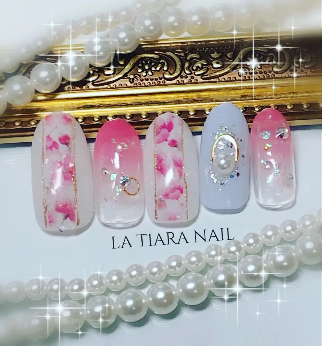 ネイル ハンドネイル Blue bird  nailのネイルデザイン