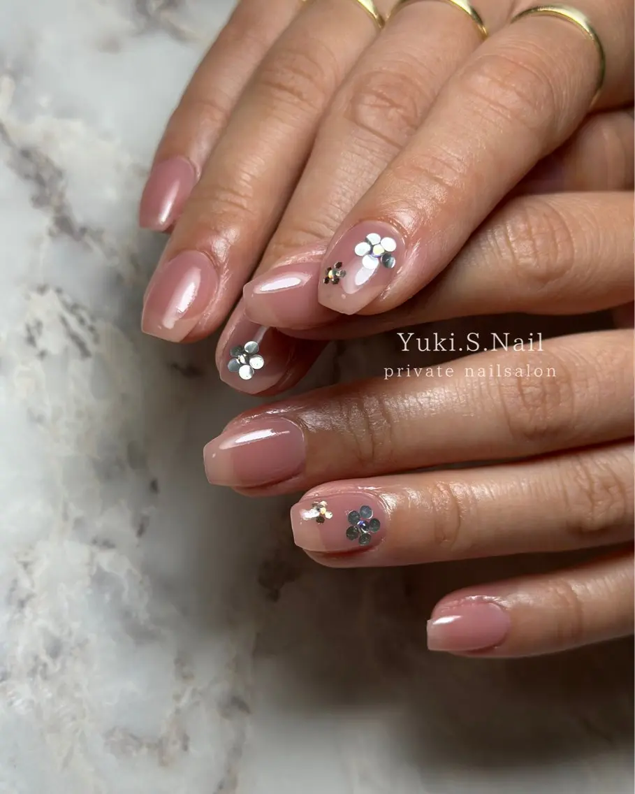 ショート ハンドネイル Yuki S.Nailのネイルデザイン