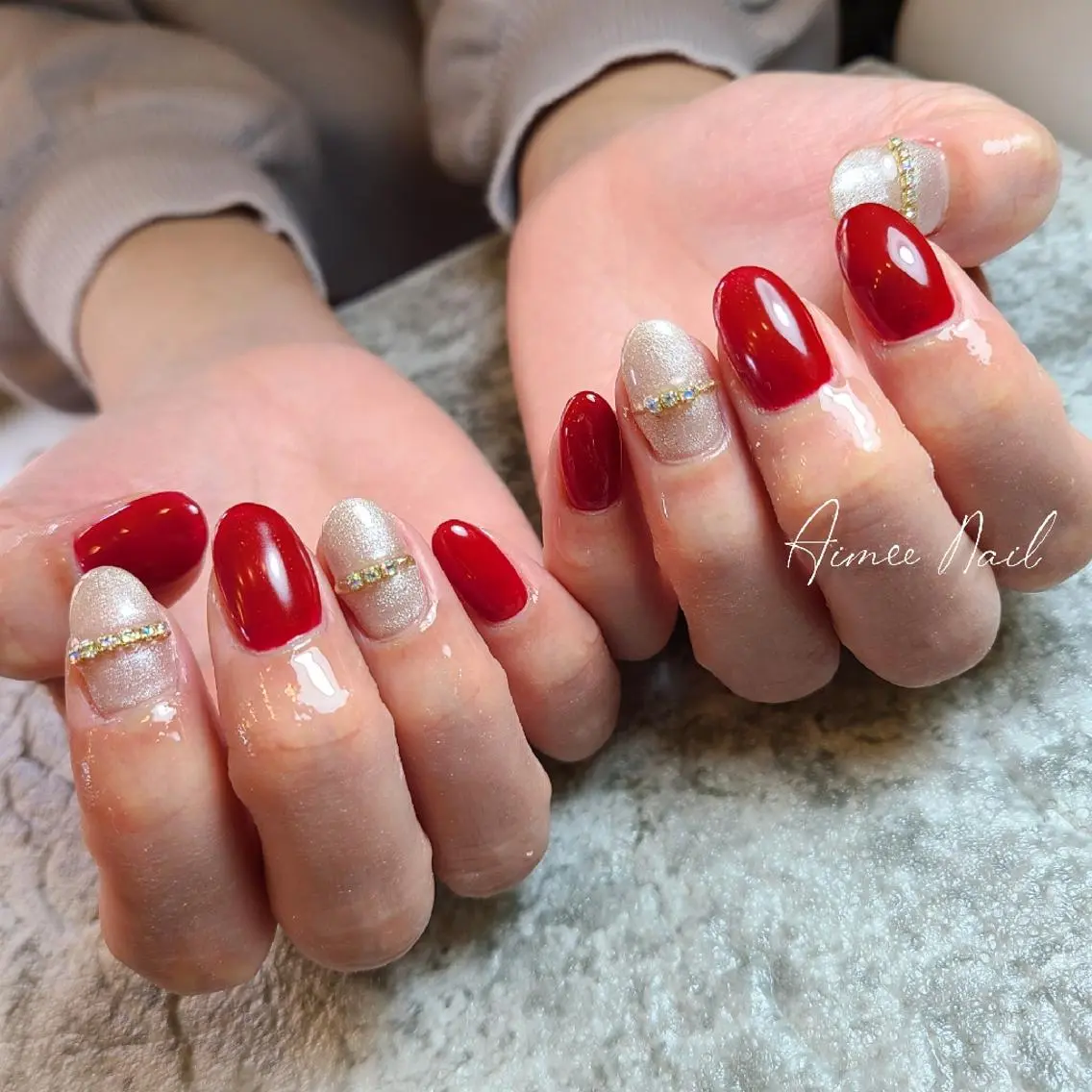 ネイル ハンドネイル 齋藤 あゆみのネイルデザイン