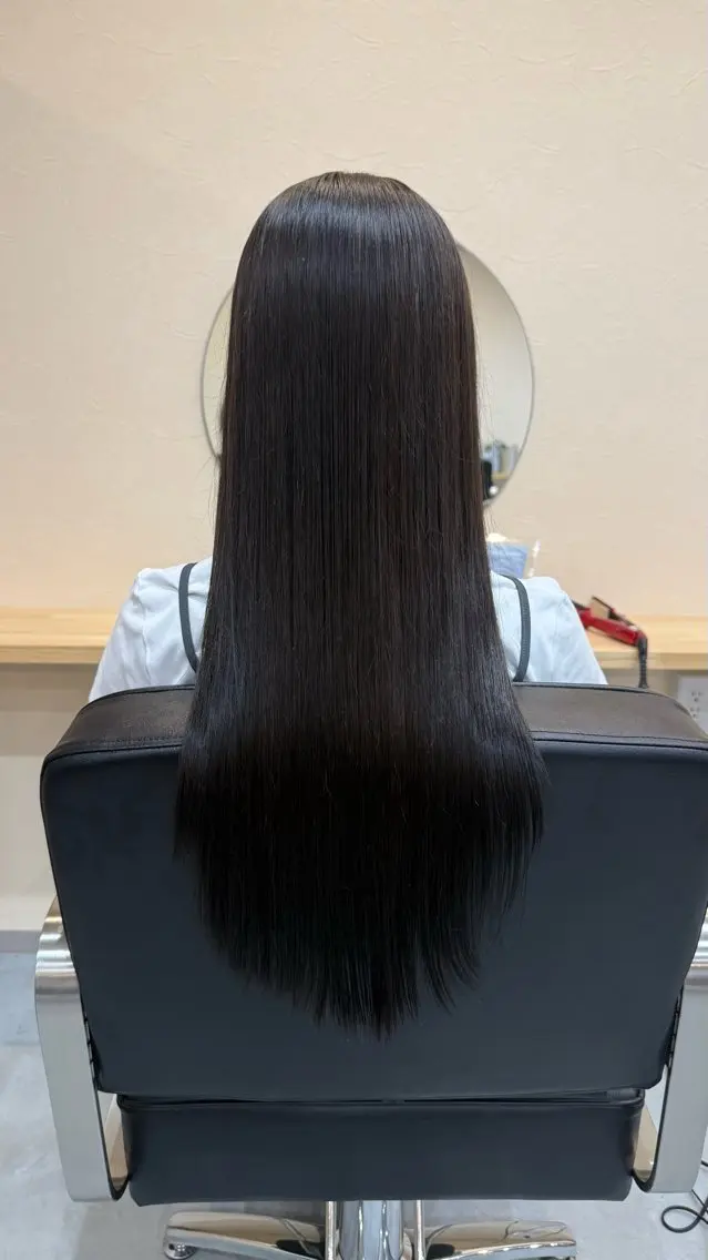 ロング レイヤー/顔周り 透明感カラー🥂のヘアスタイル