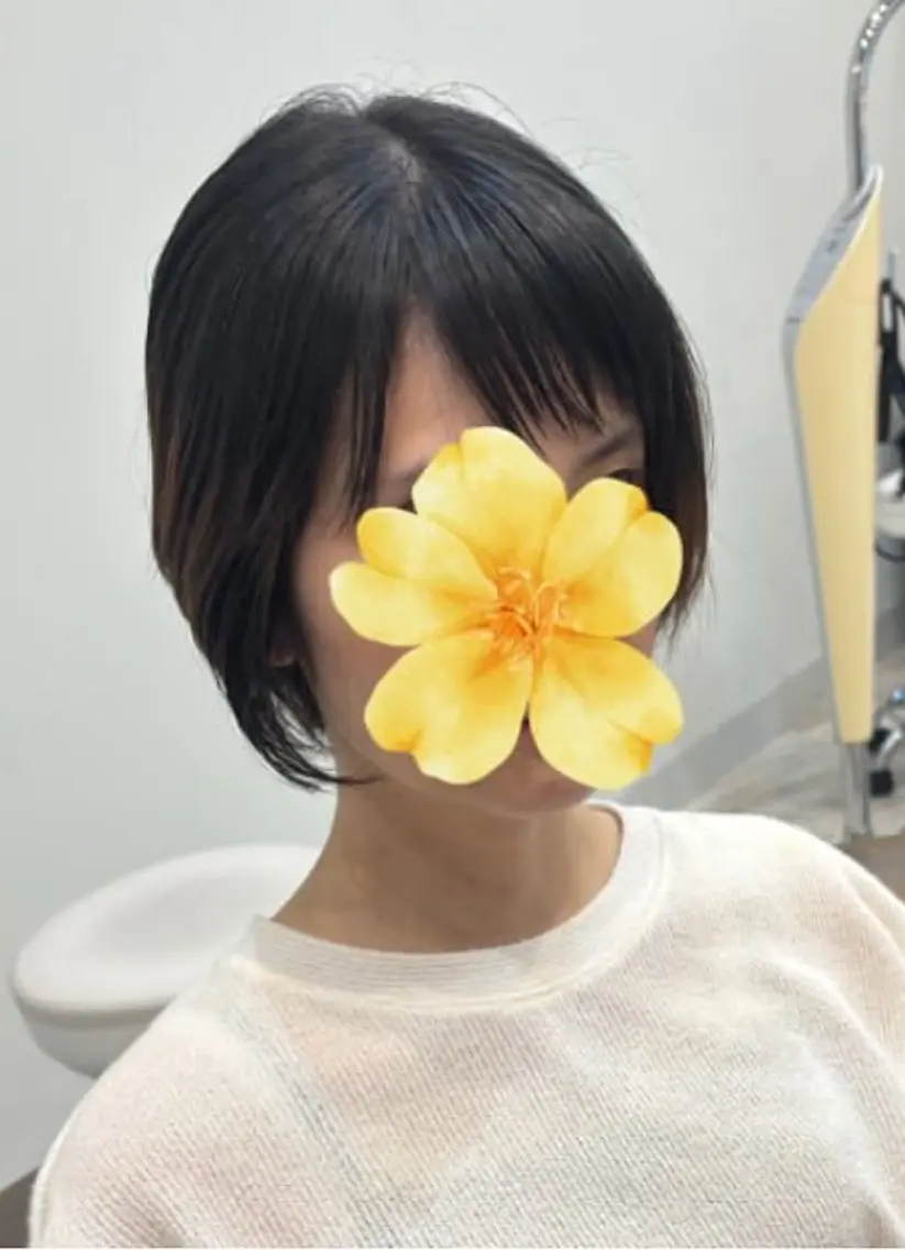 ショート 加藤 優子のヘアスタイル