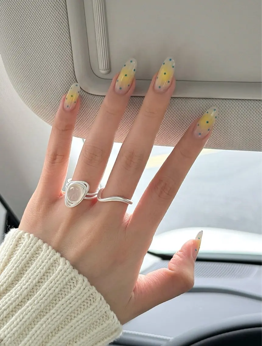 ネイル チークネイル 長さ出し フレンチネイル ジェルネイル 韓国ネイル ハンドネイル Lucky Nail Salon❸のネイルデザイン