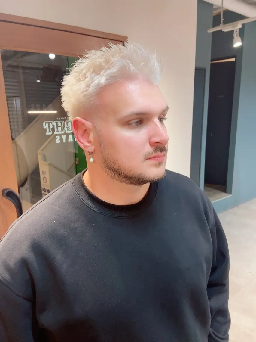 ショート ショートヘア カット ヘアカラー 🔥メンズ特化/ 奥野心太【副店長】のヘアスタイル