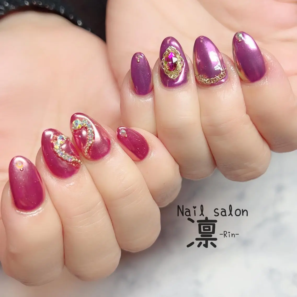 ネイル ジェルネイル private salon凛のネイルデザイン