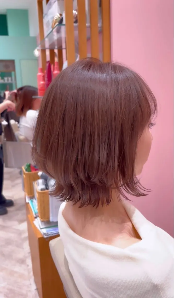 ボブ💖カット✂︎(5cm以内のカット)の写真