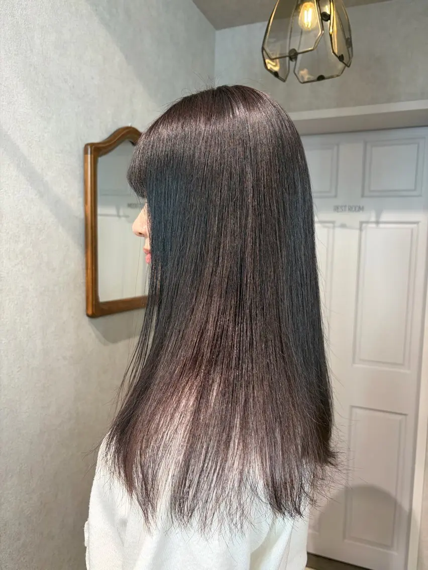 カラー ブラウンカラー ヘアカラー 透明感カラー🫧🎀 まりなのマツエク・マツパデザイン