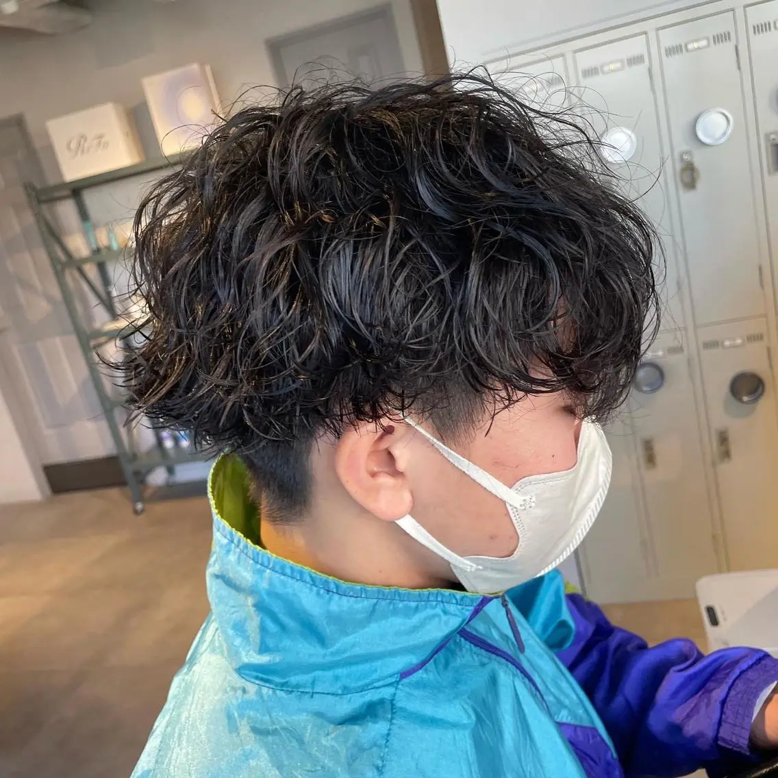 ショート パーマ メンズ 辻堂メンズ特化 YU-YAのヘアスタイル