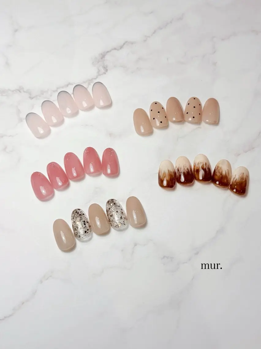ネイル シンプルネイル ハンドネイル mur. harukaのネイルデザイン