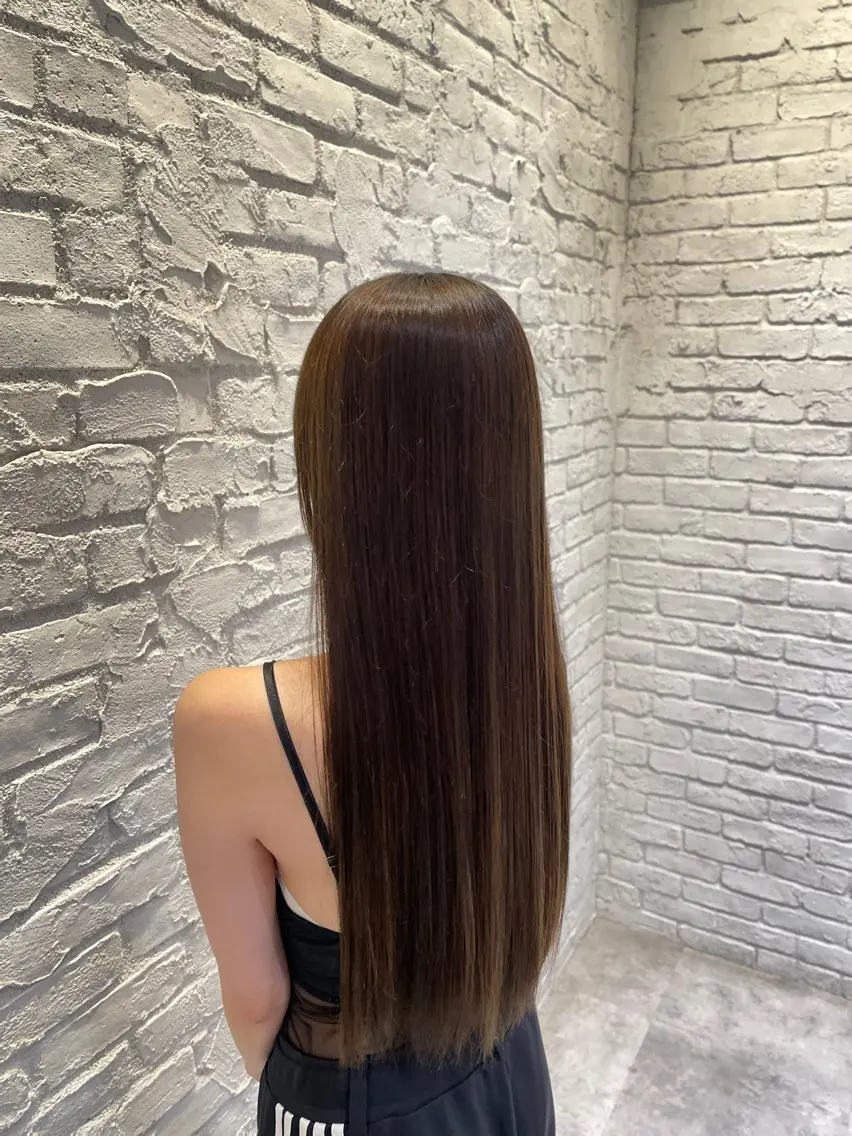 カラー AKITO /溝の口駅のヘアスタイル