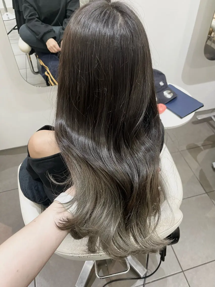 ロング カラー レイヤー/ボブ/艶髪 🎀ENA🎀のヘアスタイル