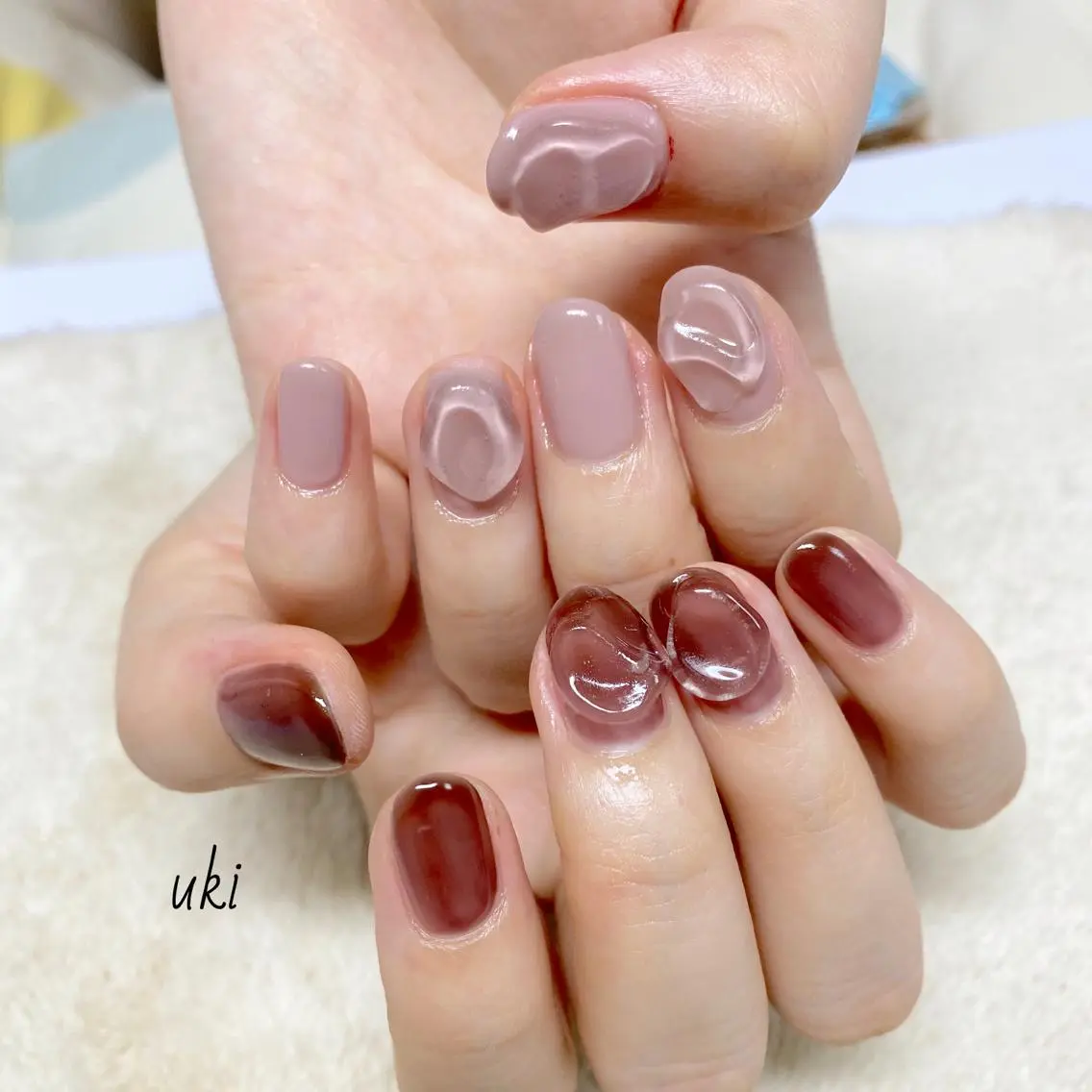 ネイル ハンドネイル Ameri nail /UKIのネイルデザイン