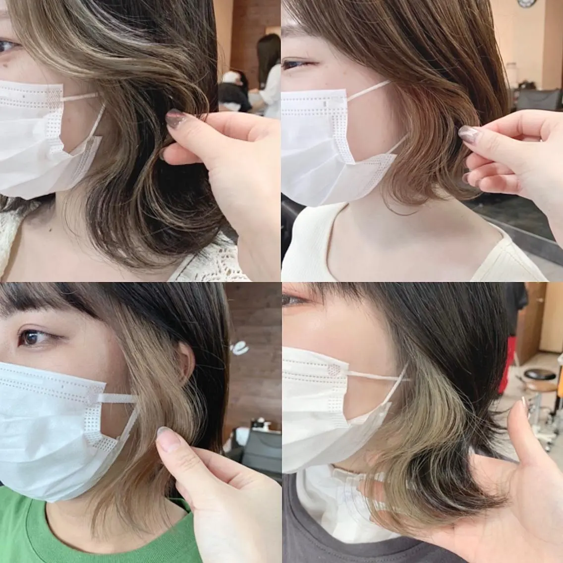 ミディアム カット ヘアカラー 🫧艶髪カラー🫧 森本くるみのヘアスタイル