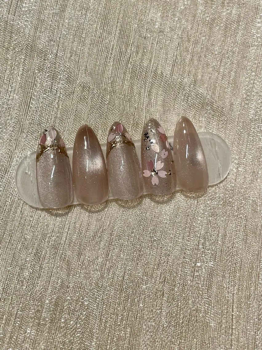 ネイル 桜ネイル I-nail Moeのネイルデザイン