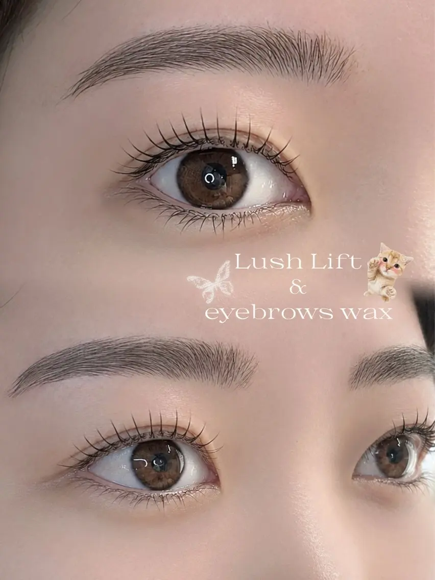 ✦⋆Lush Lift✖️eyebrow wax⋆✦ ミニモ限定トリートメント付き⋆꙳⑅の写真