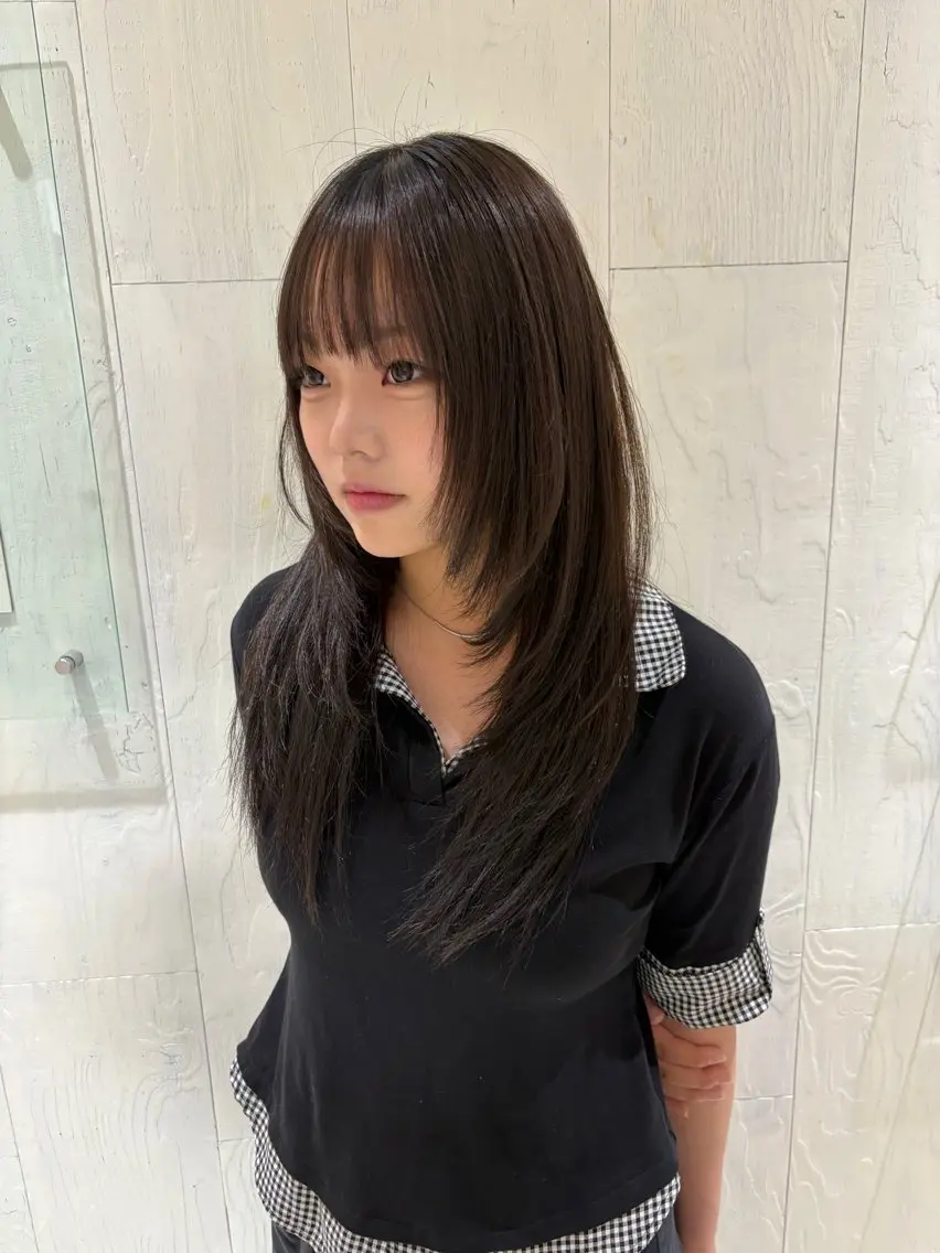 🇰🇷韓国🇰🇷ハッシュカット、レイヤーカット⭐️カット+トリートメント【詳細確認した上でご予約お願いします】の写真