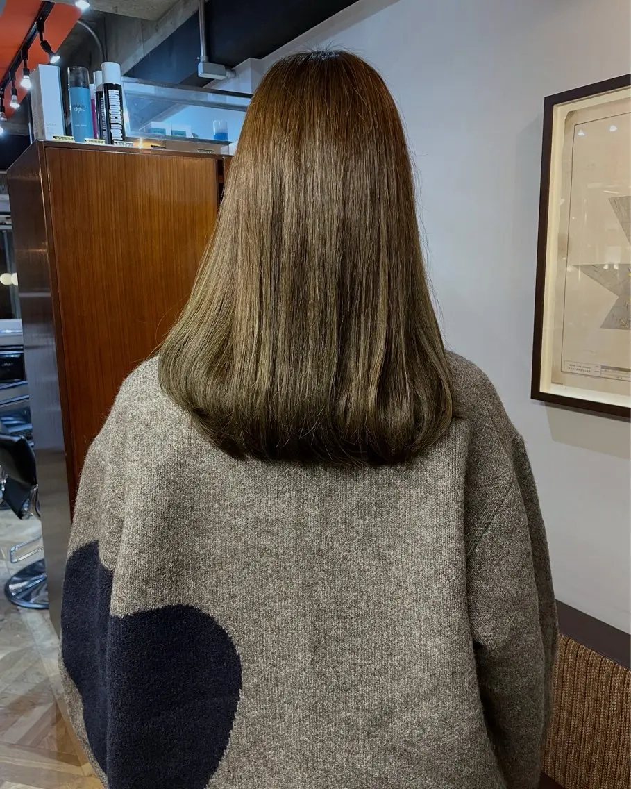 ダメージレスケアカラー+トリートメントの写真