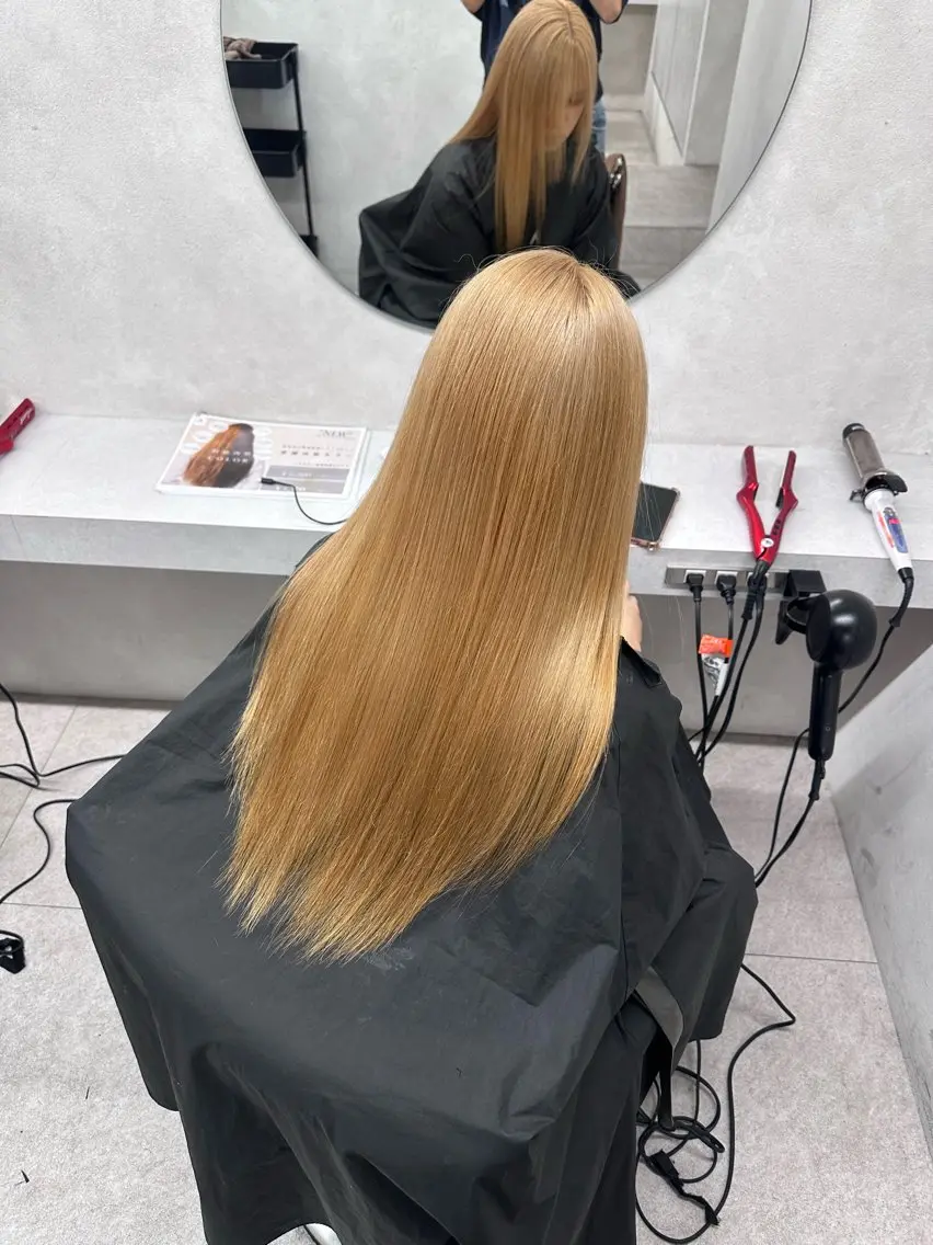 ロング カラー MAIKA💞透明感 カラーモデル募集中のヘアスタイル
