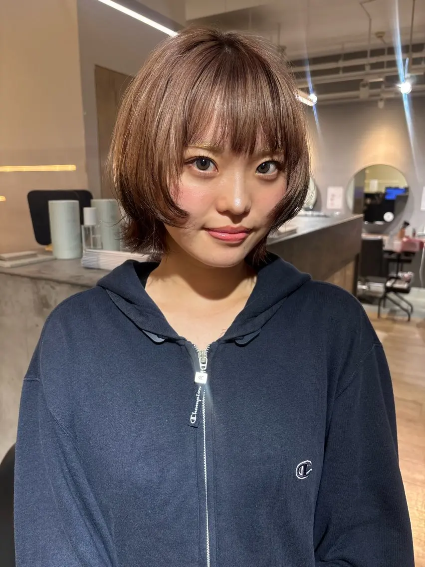 カラー カット ヘアカラー 🎀西川芽依/ 暖色カラー🎀のヘアスタイル