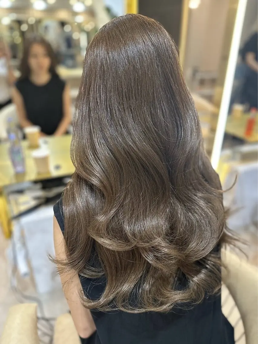 ロング Sakura /韓国ヘアのヘアスタイル