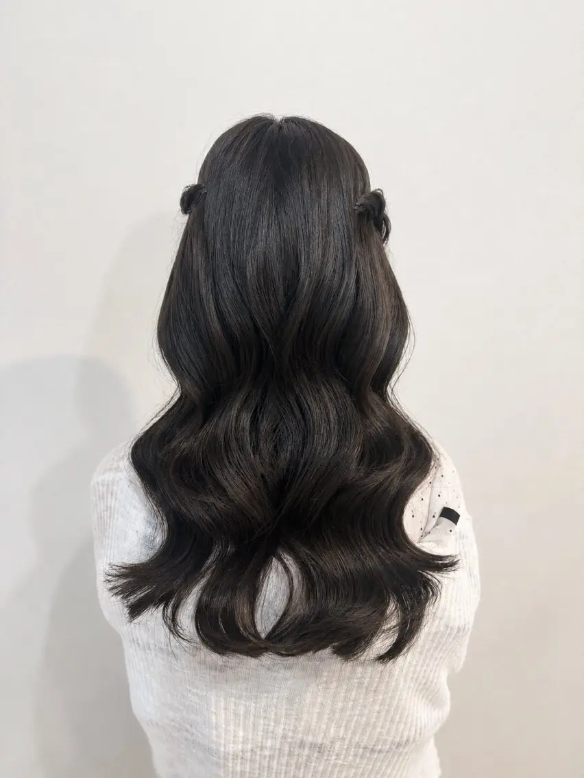 ロング ヨシンモリ ヘアセット MIREI / モデル様募集中🎀のヘアスタイル