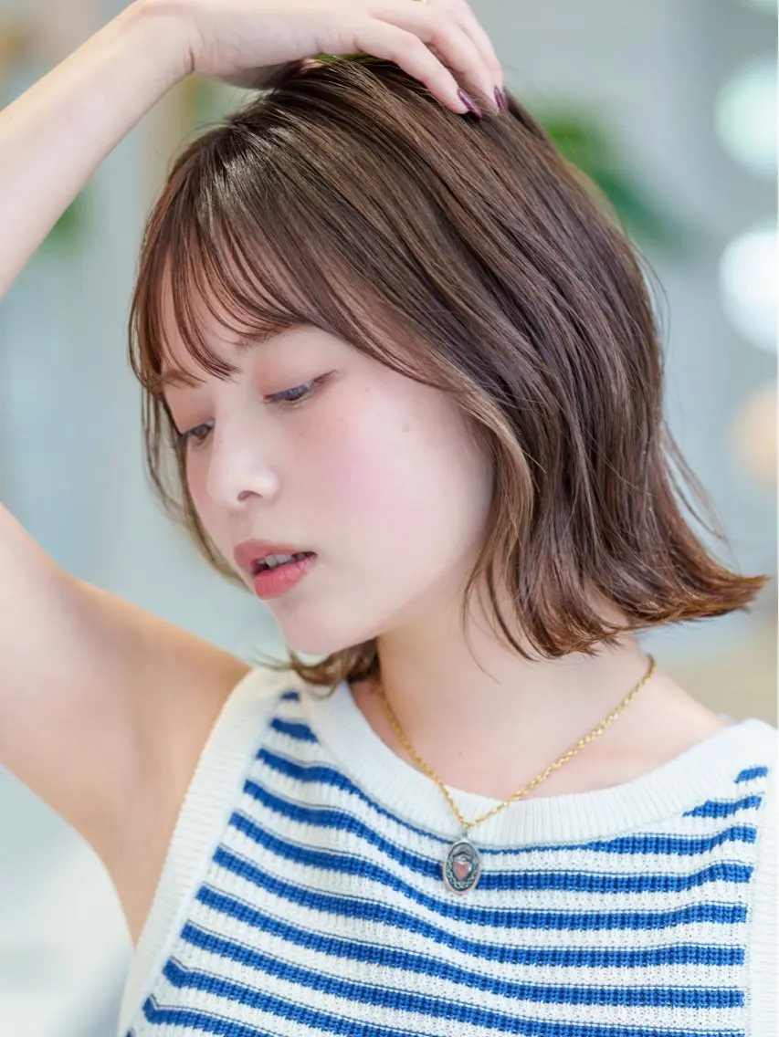 ショート 透明感カラー🫧 Legit RISAのヘアスタイル