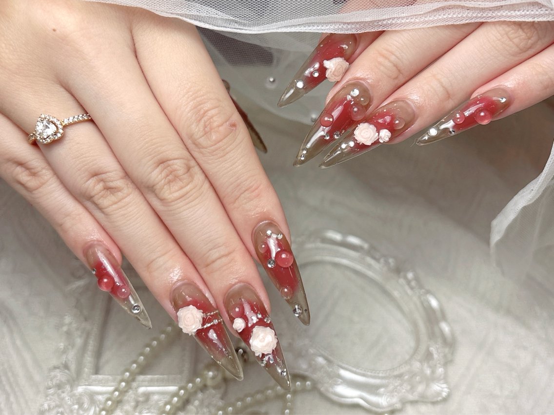 ネイル ジェルネイル 韓国ネイル マグネットネイル 持ち込み ワンカラーネイル ハンドネイル ハンドケア R1🎀Nail💕 池袋東口店のネイルデザイン