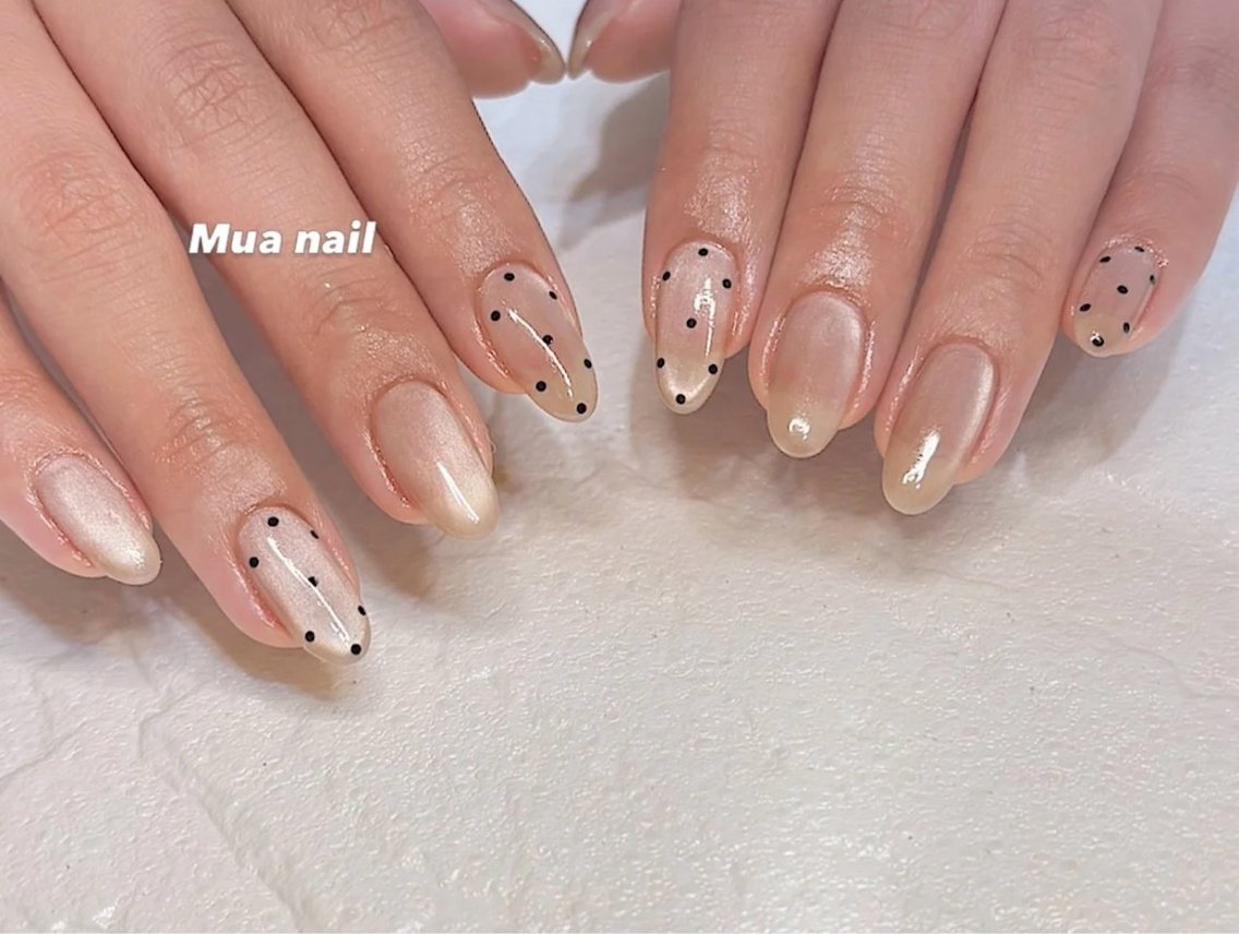 ネイル ドット マグネットネイル その他(ネイル) mua nail mikiのネイルデザイン