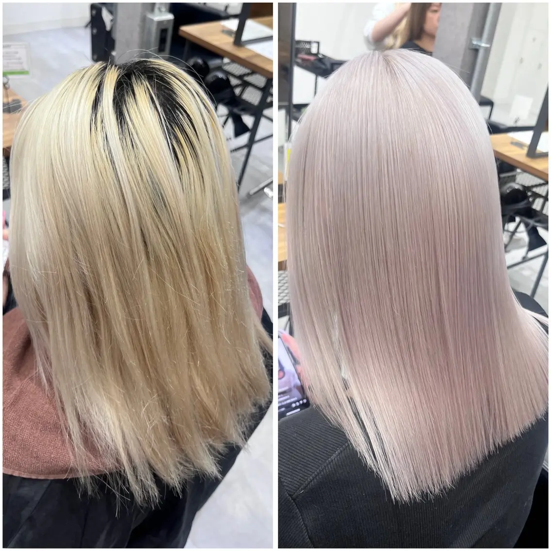 ミディアム カラー ヘアカラー トリートメント MAKO ❤️🔥NEXTのヘアスタイル