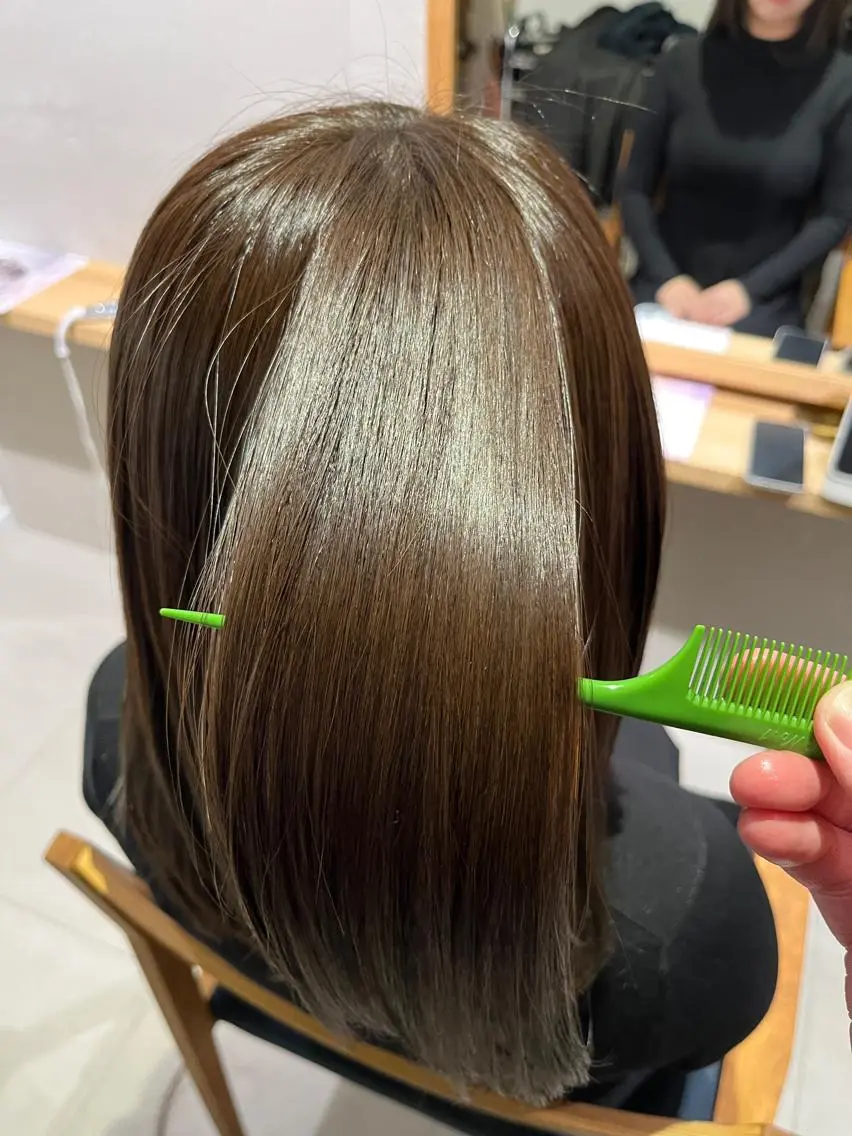 ミニモ限定⭐︎髪質改善ミネコラトリートメントの写真