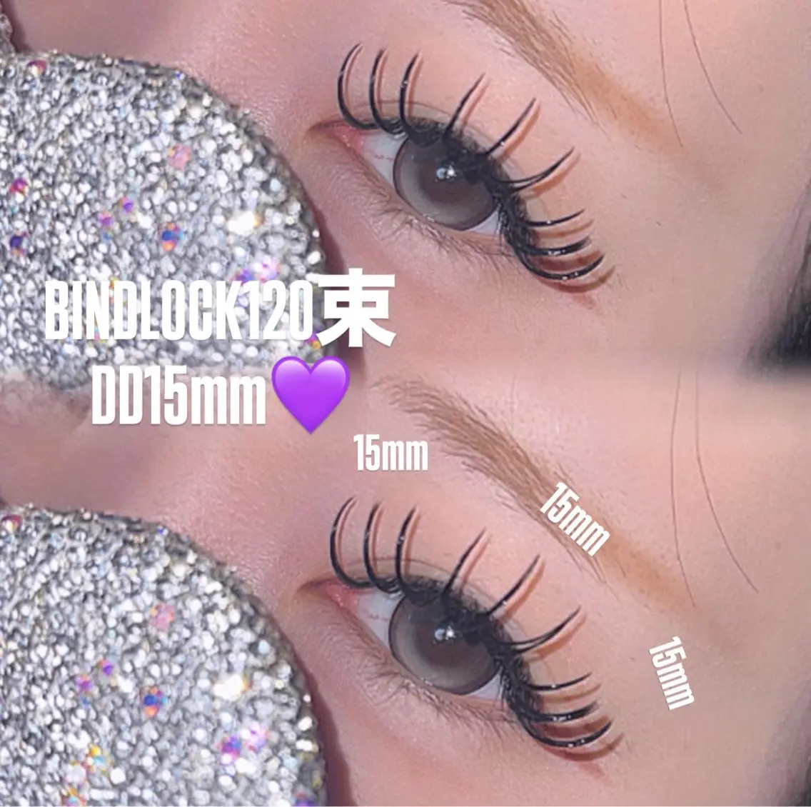 マツエク・マツパ BAMBI 🖤honoのマツエク・マツパデザイン