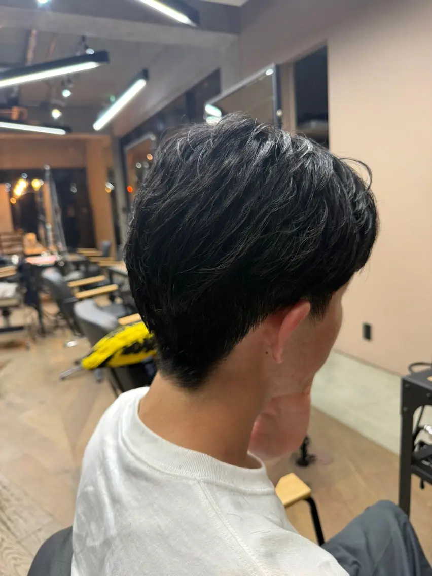 メンズ カット 岩佐 優之心のヘアスタイル