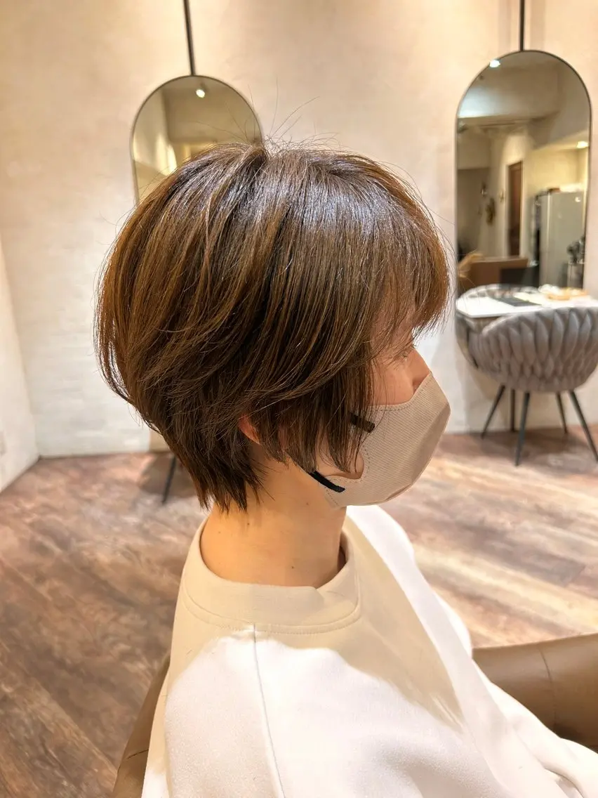 【ミニモ限定価格】似合わせショートスタイルモデル！トリートメントセット！の写真