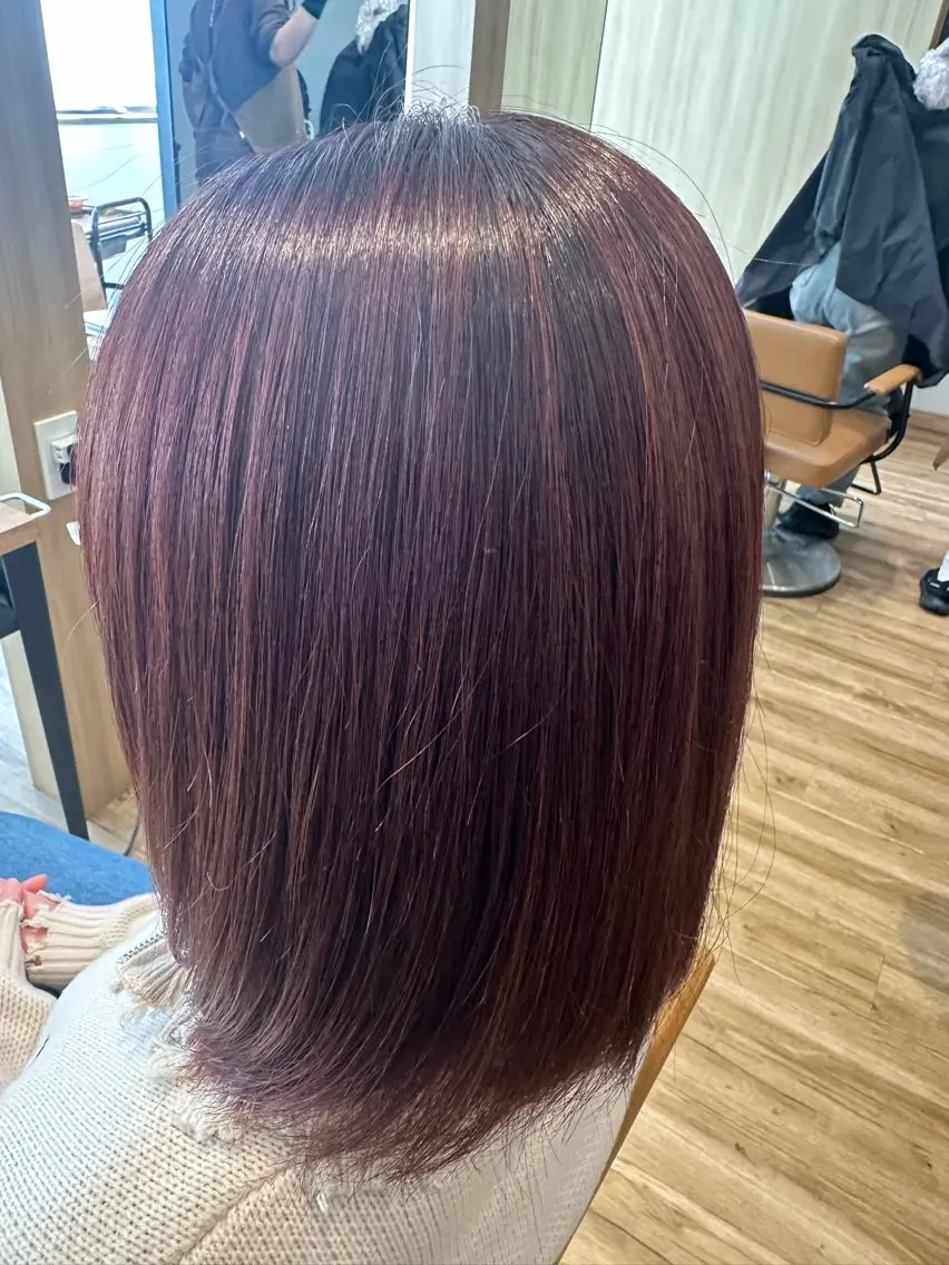 ミディアム カラー ヘアカラー トリートメント ✨✂️Nori ✂️✨のヘアスタイル