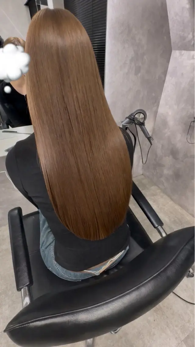 ロング カラー ブラウンカラー ヘアカラー moca .のヘアスタイル